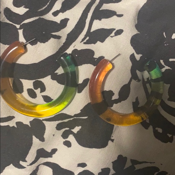 Rainbow earrings 💖 - Picture 3 of 4